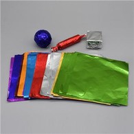 Barvita narezana aluminijasta folija