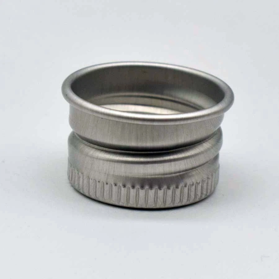 28mm Screw Top Aluminum Cap With Foam Liner