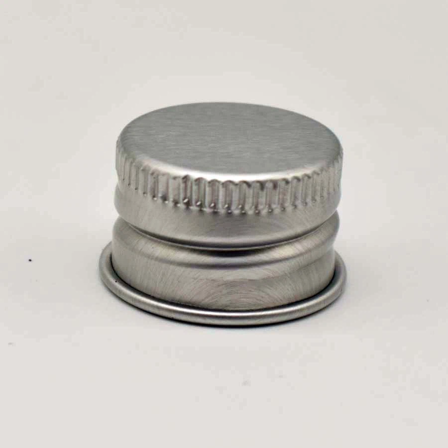 28mm Screw Top Aluminum Cap With Foam Liner