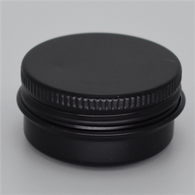 50 ml do 200 ml okrogle aluminijaste kovinske posode, kovinske pločevinke s pokrovi, balzam, škatla za sladkarije